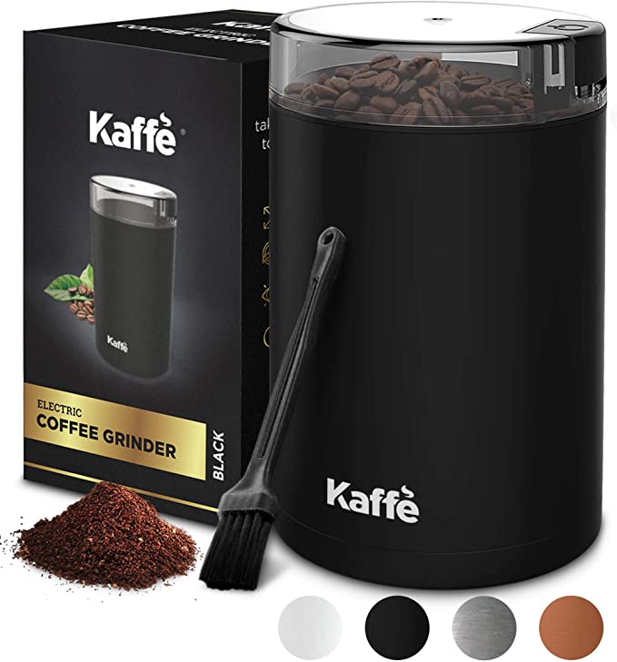 A Kaffe brand coffee grinder