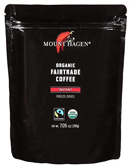 Mount Hagen brand instant coffee